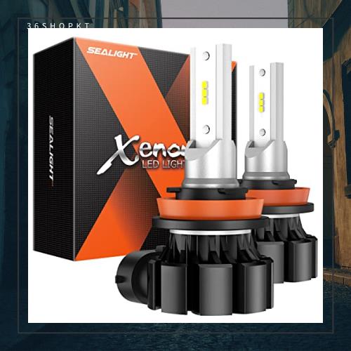 SEALIGHT フォグランプ LED H8 H11 H16 バルブ ホワイトフォグ 8000LM 30W CSPチップ搭載 6500K 50000時間以上寿命 車検対応 12V対応 加の通販は 5,764円