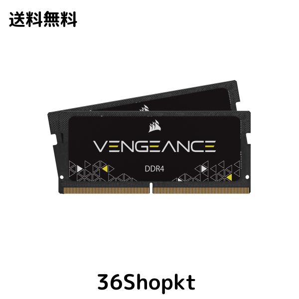 CORSAIR DDR4-3200MHz ノートPC用 メモリ SO-DIMM 32GB [16GB×2枚] CMSX32GX4M2A3200C22 MM6053