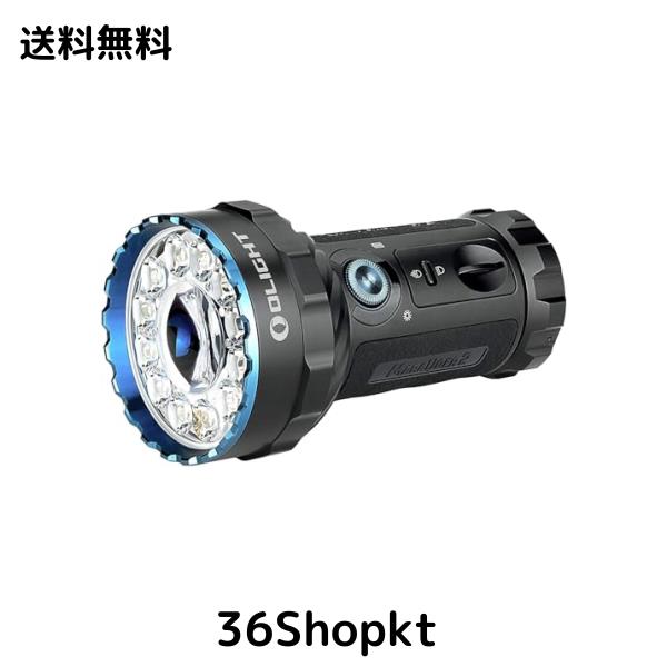 OLIGHT(オーライト) Marauder 2 懐中電灯 ledフラッシュライト 強力 最強 ハンディライト 14000ルーメン 射程800M 54Hランタイム アルミ