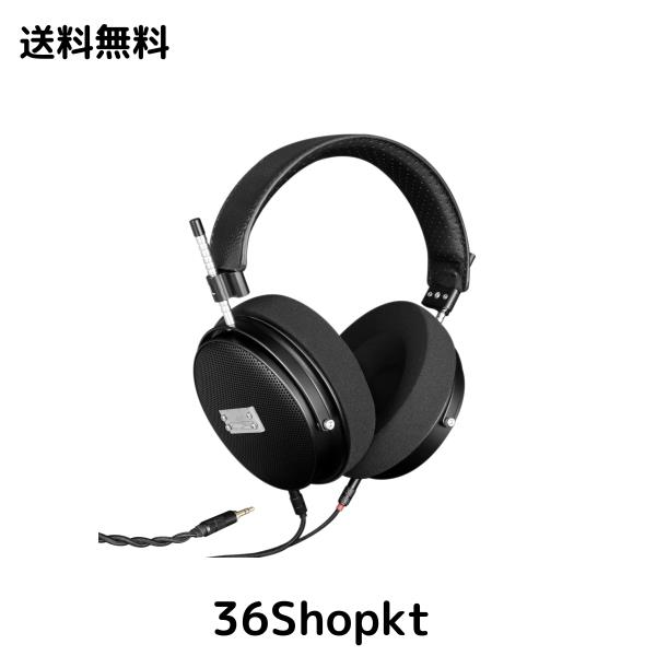 cooyin SR70 ヘッドホン オープン型 有線 開放型 70mmHD大口径振動板 ケーブル着脱式 オーバーイヤー 3.5mmジャック hifi ハイレゾ ブラ