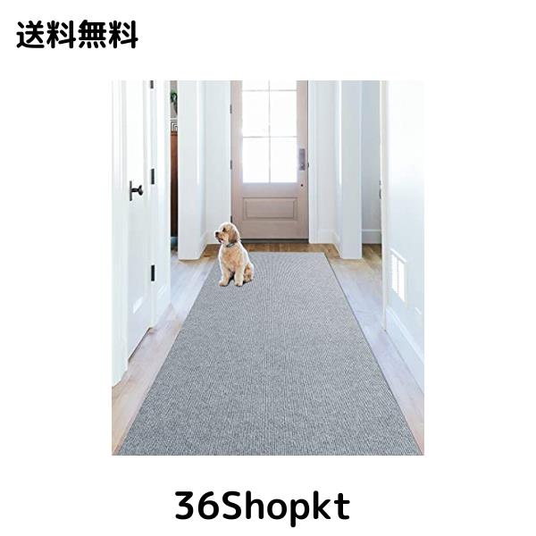 廊下敷き マルチロールカーペット 吸着マット 足腰負担軽減 洗える 600*68cm 厚み4mm ずれない キッチンマット 階段カーペットマット 床