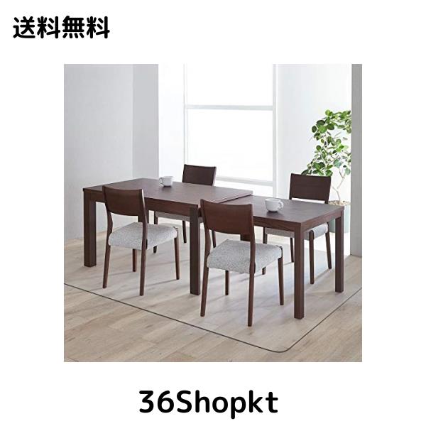 ダイニングマット クリア PVC 180X300cm 特大サイズ 超大判 厚さ1.5mm クリアマット テーブルマット 透明マット ソフト 撥水 おしゃれ 汚