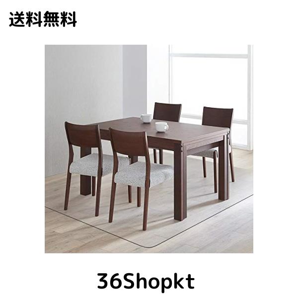 ダイニングマット クリア PVC 180X180cm 特大サイズ 超大判 厚さ1.5mm クリアマット テーブルマット 透明マット ソフト 撥水 おしゃれ 汚