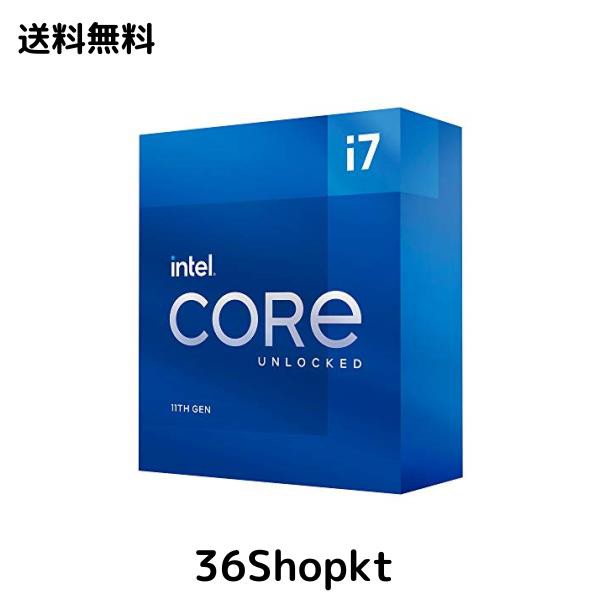 インテル CPU BX8070811700K シール付き Corei7-11700 8コア 3.60 GHz LGA1200 5xxChipset 125W【日本正規流通品】