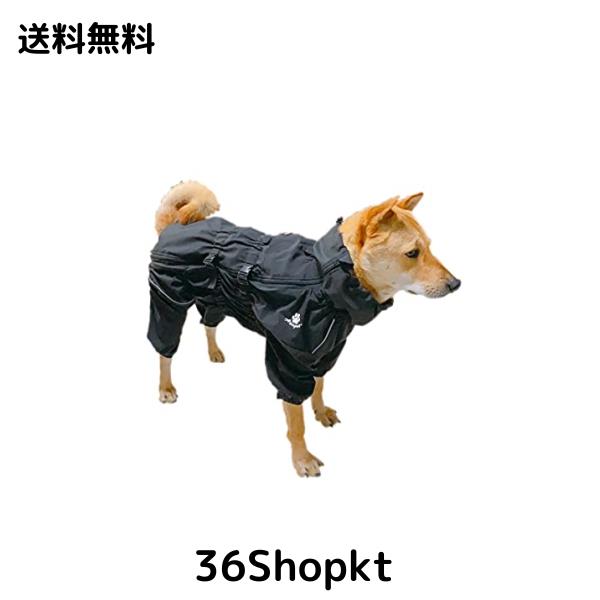ASMPET 犬 服 大型犬 秋冬 防寒着 犬服 レインコート 防水 愛犬のお散歩 軽量 犬服 冬 防寒服 暖かい 犬の服 秋冬用 防風 防雪 ドッグウの通販は 5,921円
