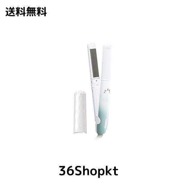 パナソニック コンパクトアイロン カール・ストレート両用 海外対応 2Way 青調 EH-HV18-A
