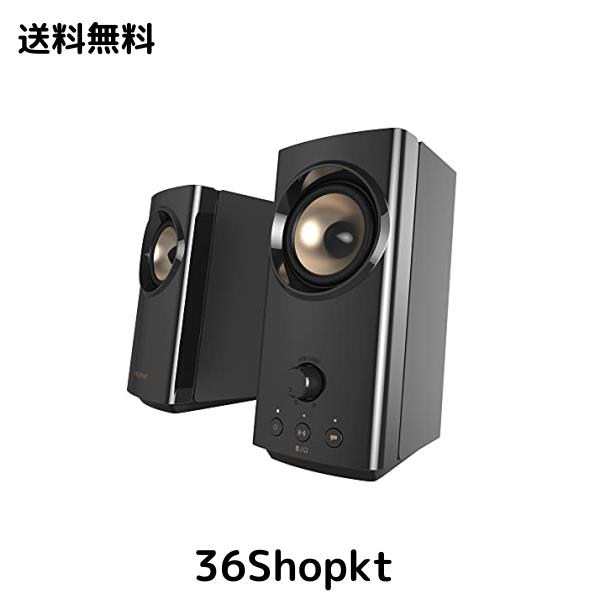 クリエイティブ・メディア Creative T60 最大60W出力 Bluetooth アナログ入力 USBオーディオ対応 Windows10用双方向ノイズカットソフト付