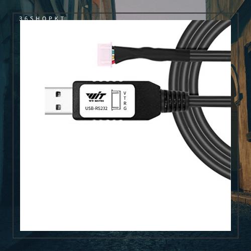USB RS232 UART コンバータケーブル CH340UART WitMotion USB to RS232 UARTコンバータケーブル（CH340チップ