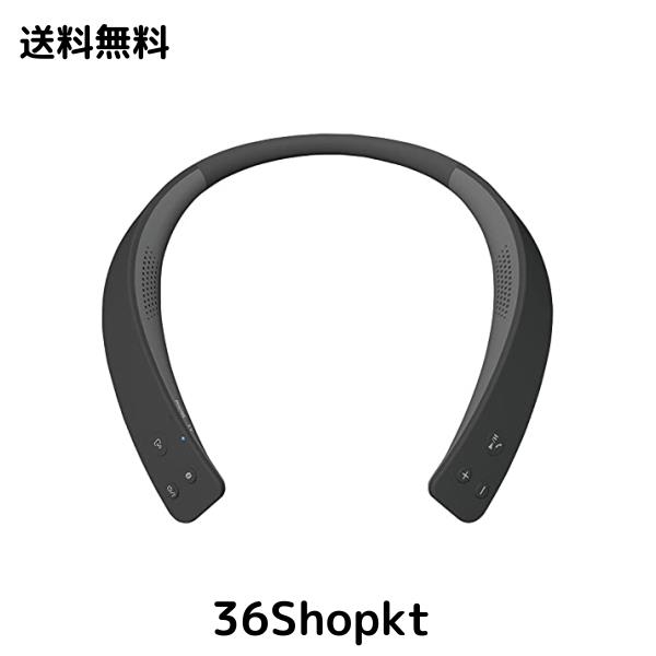 パナソニック ワイヤレスネックスピーカー 首掛けスピーカー Bluetooth マイク搭載 ハンズフリー 約13時間連続再生 SC-WN10-K ブラック