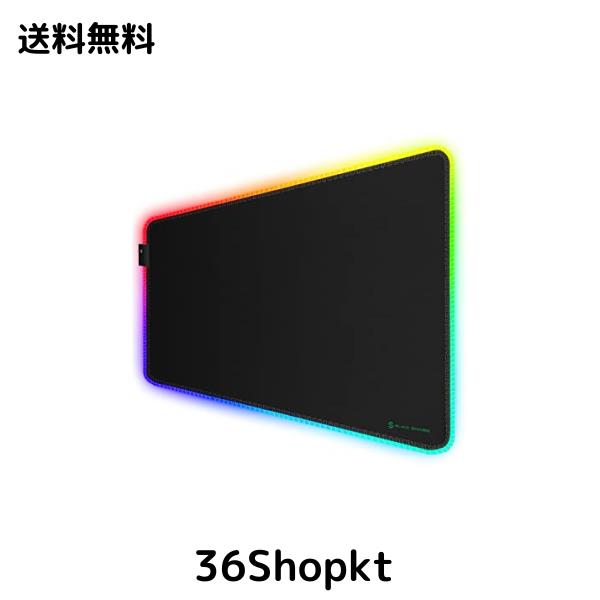 Black Shark ゲーミングマウスパッド XL 900mm x 400mm x4mm RGB マウスパッド ゲーミング 滑り止め マウスパッド 大型 11RGBモード Mantの通販は 5,332円