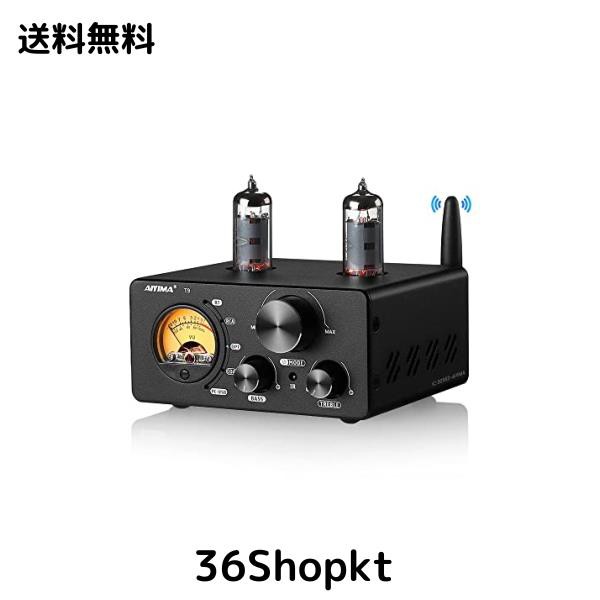 AIYIMA T9 Bluetooth 5.0 100W*2チューブアンプ 2.0チャンネル 真空管 USB DACステレオHiFiホームオーディオデジタルアンプ RCA/COA/Opt/の通販は