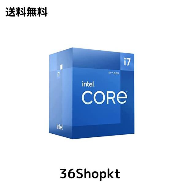 インテル INTEL CPU Core i7-12700F / 12/20 / 2.1GHz / 6xxChipset / BX8071512700F 【 国内正規流通品 】