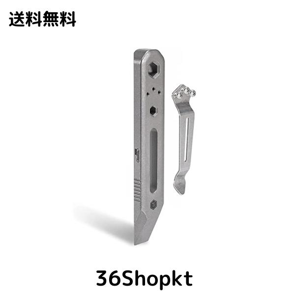 KeyUnity KR00 EDCチタンバール 携帯マルチツール ガラスブレーカー 