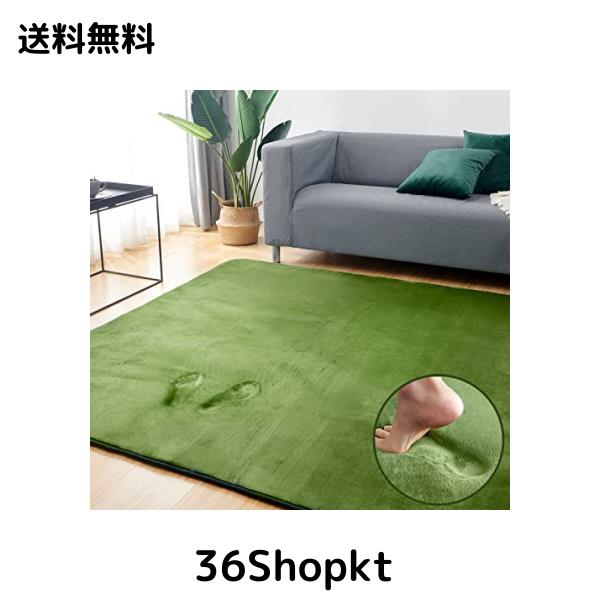 Keusnix カーペット ラグ 低反発 極厚 約2畳 厚手 25mm 滑り止め付 じゅうたん グマット 防音 フランネル 抗菌・防ダニ加工 こたつマットの通販は 8,613円