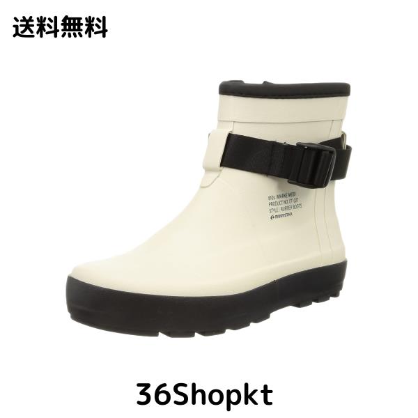 [ムーンスター エイトテンス] ラバーブーツ 810s / ET027 MARKE MODI 〔マルケモディ〕 ワークブーツタイプ レイン WHITE 22.0 cm 2E