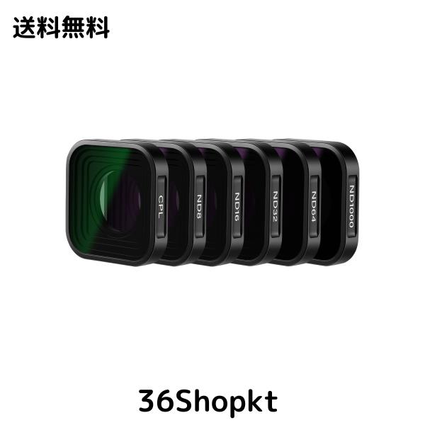NEEWER NDフィルターセット Hero 13/Hero 12/Hero 11/Hero 10 Black/Hero 9用 PL+ND8+ND16+ND32+ND64+ND1000 アクションカメラアクセサリの通販は 10,587円