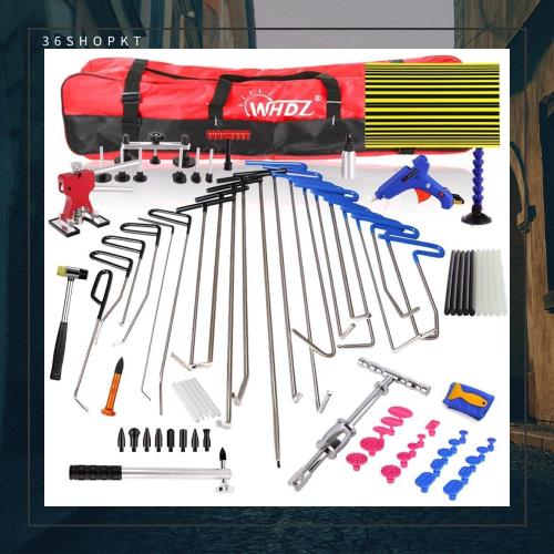 WHDZ デントリペア ツール セット 車凹み修理工具セット 凹み直し 板金工具 バキュームリフター デント 押し出し工具 車デントリペアツーの通販は