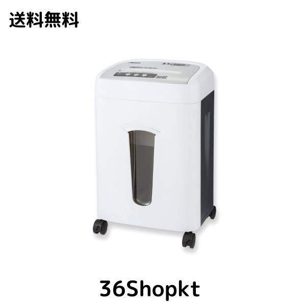 アスカ マイクロカットシュレッダー S62MC-N 2×6mm 連続60分 最大12枚細断 大容量32L