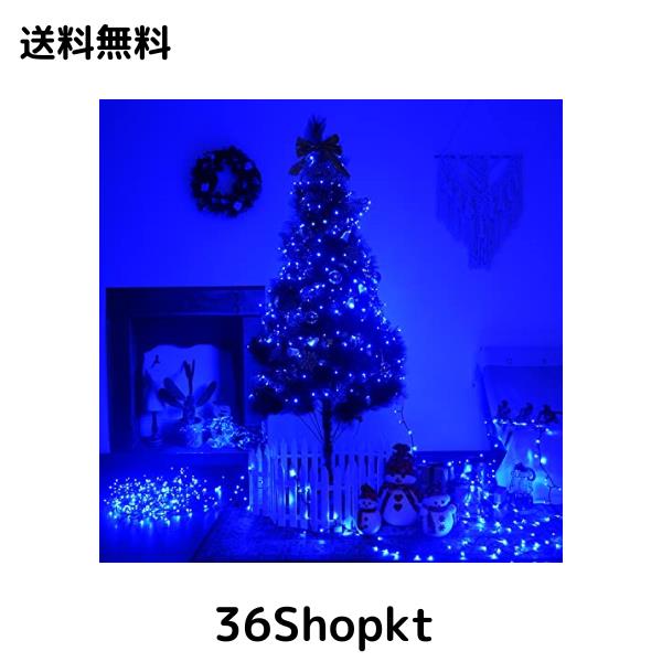 [Vividsunny] LEDイルミネーションライト60m1000球 8パターン 屋外 防水 クリスマス飾り 部屋 LED電飾 パーティー・イベント装飾 記憶機の通販は 8,652円