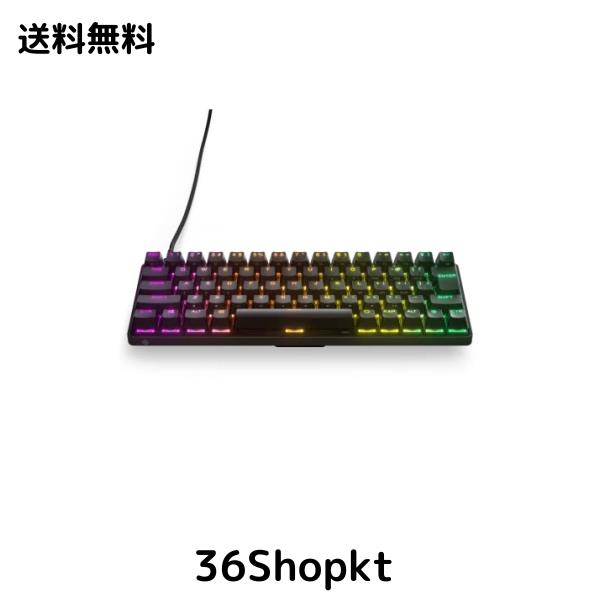 SteelSeries ゲーミングキーボード ミニサイズ Apex 9 Mini JP 有線 日本語配列 レスポンスタイム0.2ms 搭載 アクチュエーションポイント