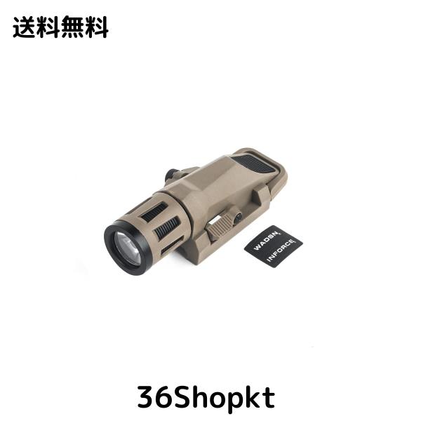 WADSN Inforece タイプ wml ウェポンライト 20mm ピストルライト 20mmレール対応 400ルーメン高輝度 タクティカルライ ストロボ機能 付