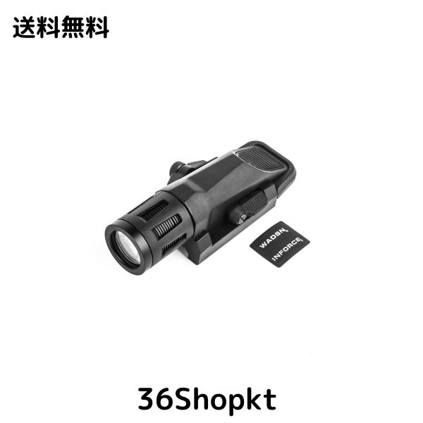 WADSN Inforece タイプ wml ウェポンライト 20mm ピストルライト 20mmレール対応 400ルーメン高輝度 タクティカルライ ストロバ機能付 サ