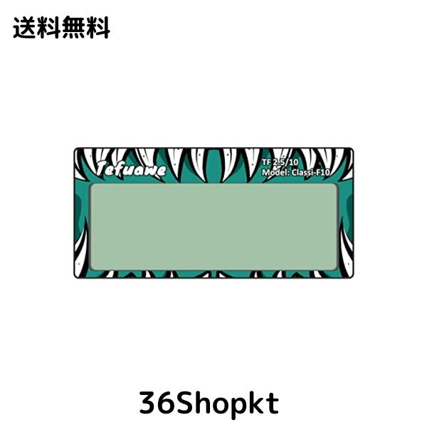 Tefuawe W108×H50.8mm 自動変光溶接レンズ低電流 5A TIG、陰影10、超高清、冷ブルー、パイプ、パンケーキ溶接マスク用マスク用…
