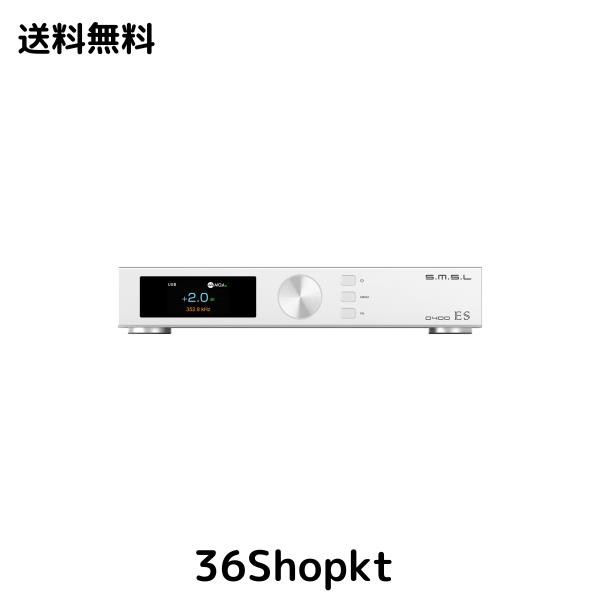 S.M.S.L D400ES D/Aコンバーター Bluetooth DAC フラッグシップDAC「ES9039MSPRO」搭載/MQA・ハイレゾ・DSD音源対応/LDAC・APTX・APTX-HD