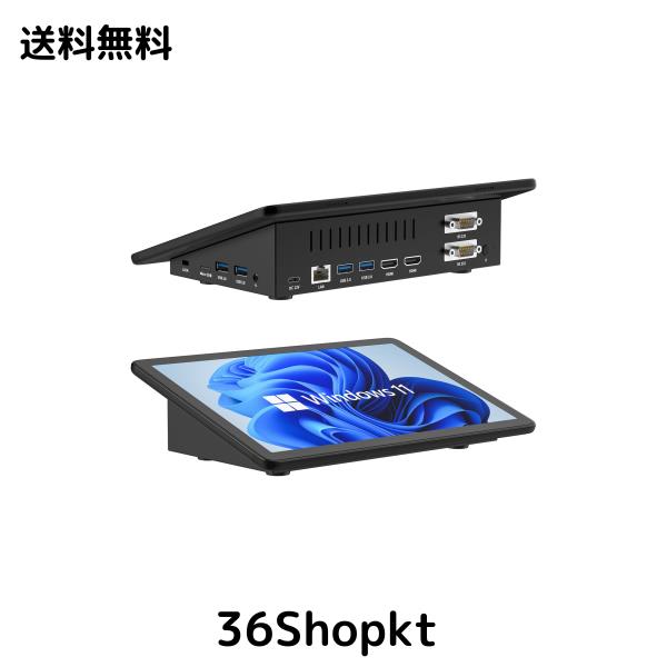 HigolePC ミニPC 10.1型 Windows 11 Pro Mini PC インテル Celeron J4125 8GB 128GB HDポート USB 3.0 ギガビット有線LAN Wi-Fi 5 BT4.2