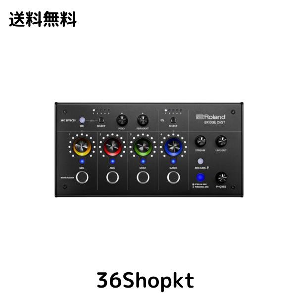 ローランド Roland BRIDGE CAST/ゲーミングDACアンプ/オーディオインターフェース/配信/ゲーミングミキサー/オーディオミキサー/Mac/Wind