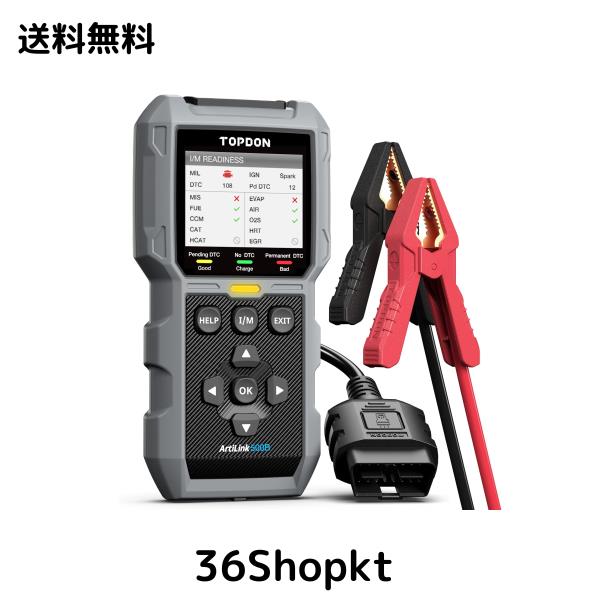 【3月10日まで】 
ayamayaポップアップテント4-6人 TOPDON AL500B OBD2 診断機＆ バッテリー テスター、フルOBD2機能、12V