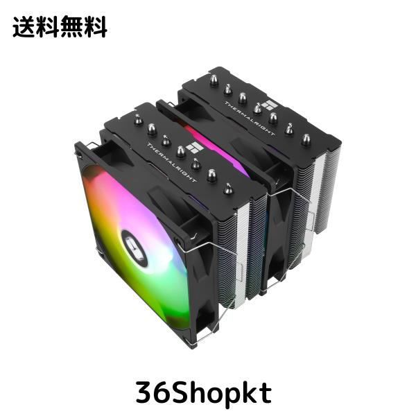 Thermalright Phantom Spirit 120 Se Argb CPUエアクーラー、7本のヒートパイプ、デュアルファン120mm TL-C12B-S V2 PWMエアクーラー、AGの通販は 6,317円