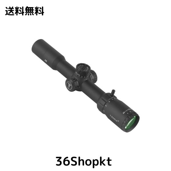 T-EAGLE ガラスレチクルライフルスコープ AR1.5-15x32IR 可変倍率 イルミネート サバゲー スコープ