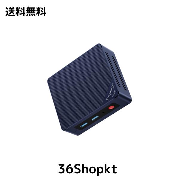 Beelink 第12世代Intel Alder Lake-N100プロセッサー（最大3.40GHz） Wi-11 Pro ミニコンピューター、MINI-S12 Pro、16GB RAM 500GB SSD