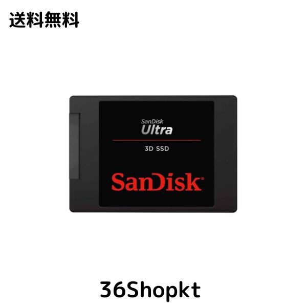【 サンディスク 正規品 】 SanDisk サンディスク 内蔵 SSD Ultra 3D 4TB 2.5インチ SATA (読み出し最大 560MB/s 書込み最大 520MB/s) PC 100,336円
