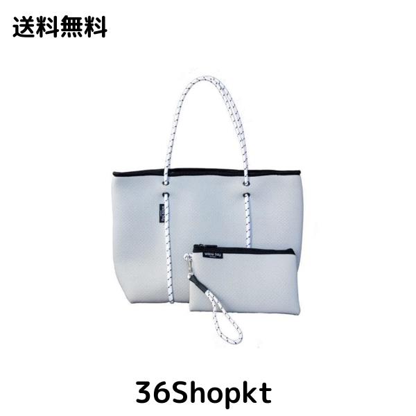 [Willow Bay] レディース トートバッグ ブティック ネオプレーンジップ プールバッグ ビーチバッグ ジムバッグ マザーズバッグ 通勤バッ