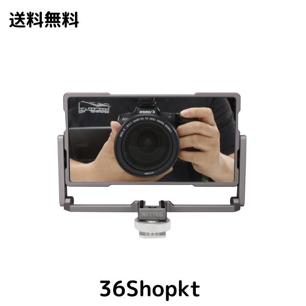 NICEYRIG 自撮りモニター スマホフリップスクリーンミラー 汎用スマートフォン反射ミラー 軽量 折り畳み式 アルミ材料 IPhone 14 13 12 1 5,872円