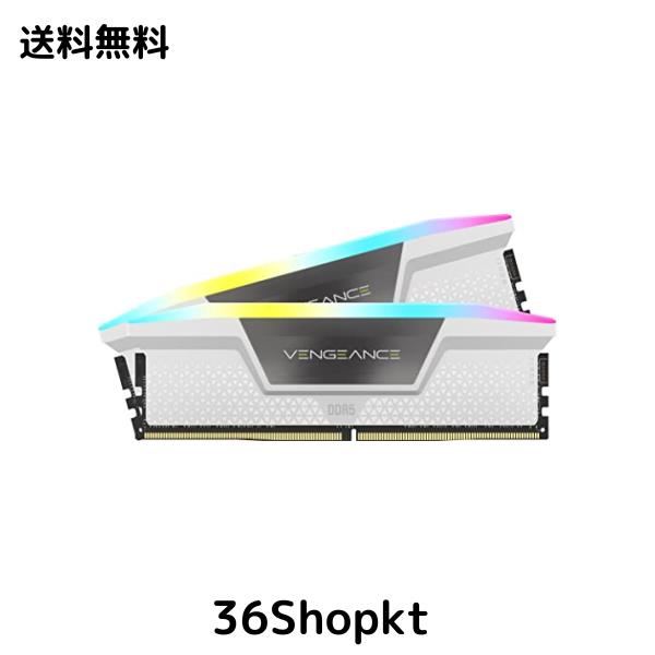 CORSAIR DDR5-6000MHz デスクトップPC用メモリ VENGEANCE RGB DDR5 
