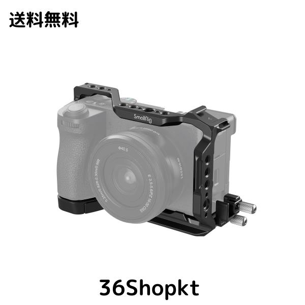 SmallRig ケージキット Sony Alpha 6700用 カメラ用アクセサリキット HDMI 用ケーブルクランプ付き アルカタイプ用クイックリリースプレ