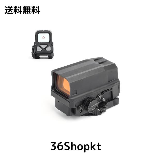 QIRUIMY ユーエッチ‐1 II ドットサイト ホロサイト【QD レバー NVモード 自動OFF機能付】ダットサイトレプリカ 20mmレール 対応 タクテ