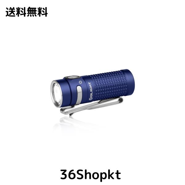 OLIGHT(オーライト) Baton 4 フラッシュライト 1300ルーメン 小型 強力 無段階調光ミニledライト 懐中電灯 ハンディライト 充電式 キャン