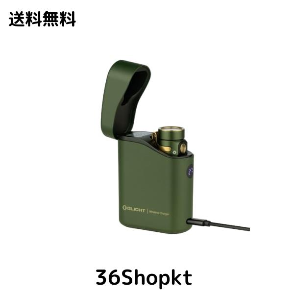 OLIGHT(オーライト) Baton 4 Kitフラッシュライト 1300ルーメン 充電ケース付き 小型 強力 無段階調光ミニledライト 懐中電灯 ハンディラ