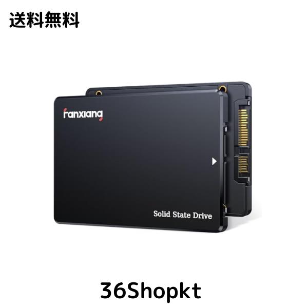 fanxiang SSD 512GB SATA3.0 6Gb/s 2.5インチ 7mm 3D NAND QLC搭載 内蔵ssd 最大読込 560MB/s [ 容量モデル：256GB/512GB/1TB/2TB/4TB ]