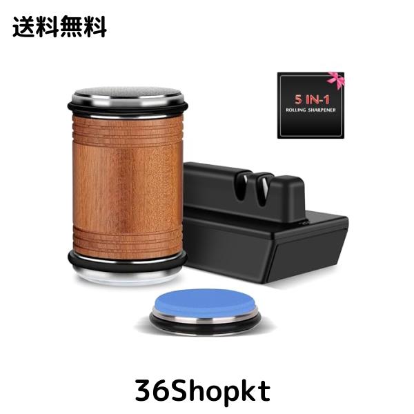 ロールシャープナー ナイフシャープナー 包丁研ぎ器 ダイヤモンド砥石 セラミック砥石 包丁 シャープナー 多機能磁気角度ベース 角度15/2 8,098円