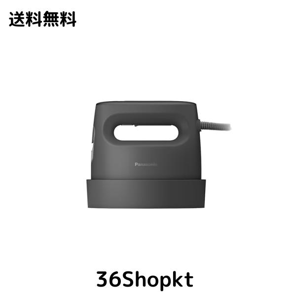 パナソニック スチームアイロン 衣類スチーマー NI-FS70A-K カームブラック 360°パワフルスチーム ３段階温度調節 プレスもできる2WAY