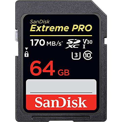 SanDisk 【 5年保証 】 サンディスク Extreme Pro SDXC 64GB カード UHS-I 超高速U3 V30 Class10 4K対応 [並行輸入品]