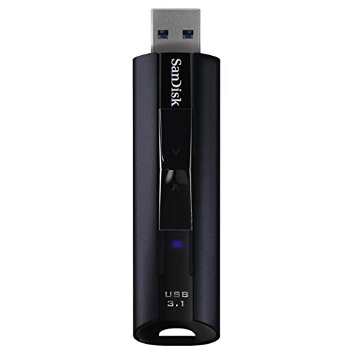 128GB SanDisk サンディスク USBメモリー ExtremePro USB3.1(Gen 1)対応 R:420MB/s W380MB/s スライド式 海外リテール SDCZ880-128G-G46