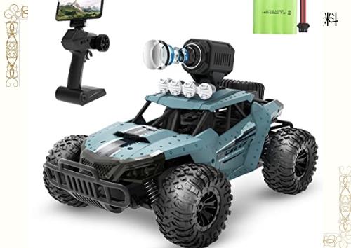 DEERC ラジコンカー こども向け オフロード RCカー カメラ付きラジコン 1/16 操作時間30分 時速20km/h 2.4GHz WiFi FPVリアルタイム リモの通販は 11,663円
