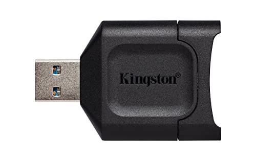 キングストンテクノロジー Kingston SDメモリー カードリーダー USB3.2/UHS-II対応 MOBILELITE PLUS SDリーダー MLP 2年保証 パソコン対