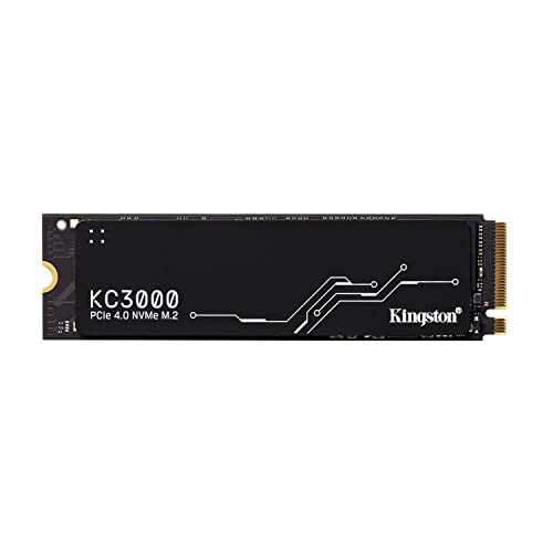 キングストンテクノロジー Kingston SSD KC3000 512GB PCIe Gen 4.0 x4 最大7,000MB/秒 PS5 動作確認済 極薄グラフェンヒートシンク M.2